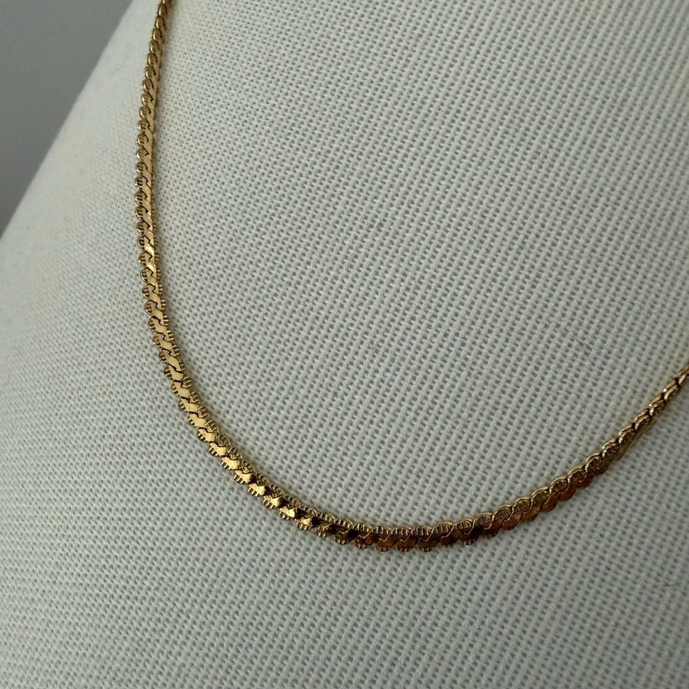 Farrah B 14 K Gold Plated Necklace - Short